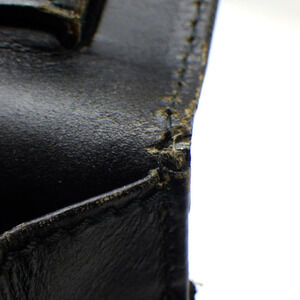 GUCCI Shoulder Bag Strap Leather Black